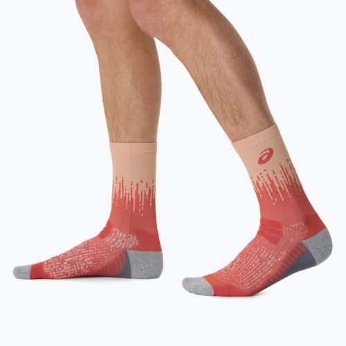 Șosete ASICS Performance Run Crew coral reef/mojave