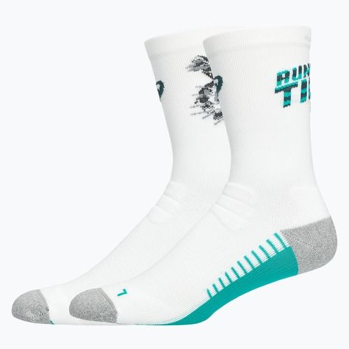 Șosete ASICS Performance Run Crew brilliant white/wave teal