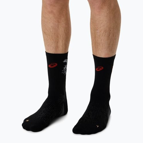 Șosete ASICS Performance Run Crew performance black/coral reef