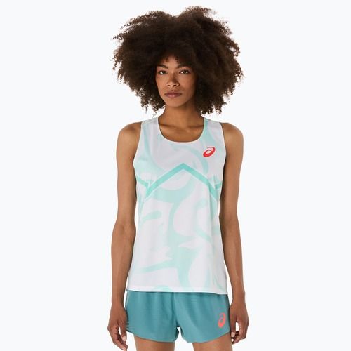 Tricou de alergare pentru femei ASICS Light Knit Singlet soothing sea