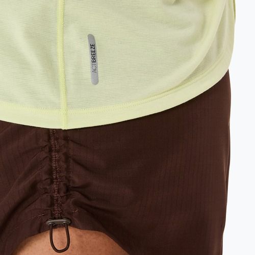 Tricou de alergare pentru femei ASICS Nagino Run Adjustable Tank huddle yellow heather