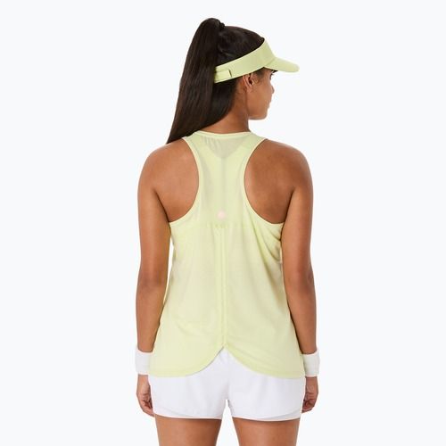 Tricou de alergare pentru femei ASICS Nagino Run Adjustable Tank huddle yellow heather