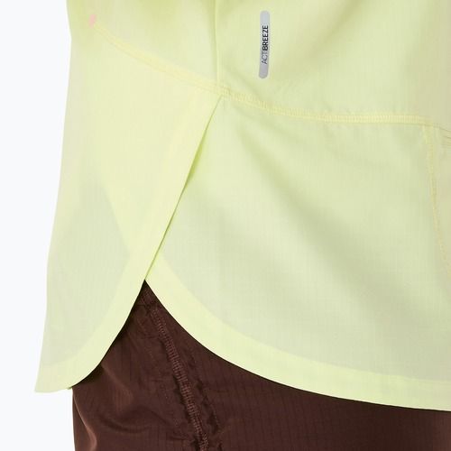 Geacă de alergare pentru femei ASICS Nagino Run Adjustable huddle yellow