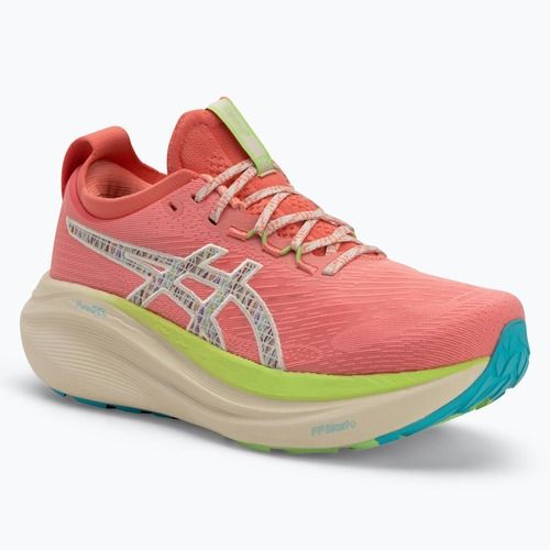 Încălțăminte de alergare pentru femei ASICS Gel-Nimbus 27 lnature bathing/guava