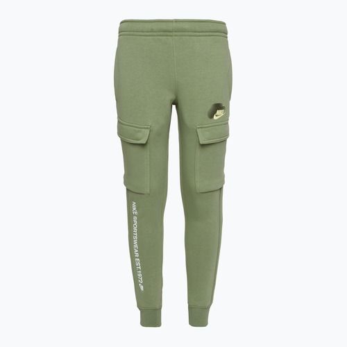Pantaloni pentru copii Nike Sportswear Standard Issue Cargo oil green