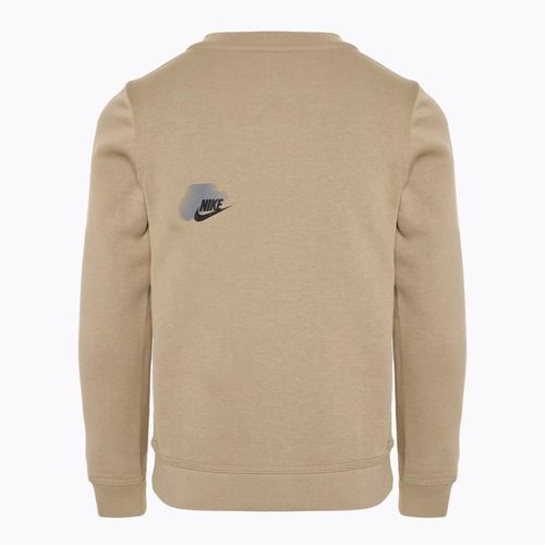 Bluză pentru copii Nike Sportswear Standard Issue Crew-Neck khaki