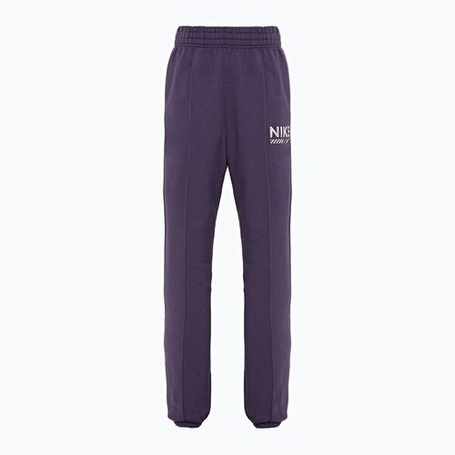 Pantaloni pentru femei Nike Sportswear Fleece dark raisin