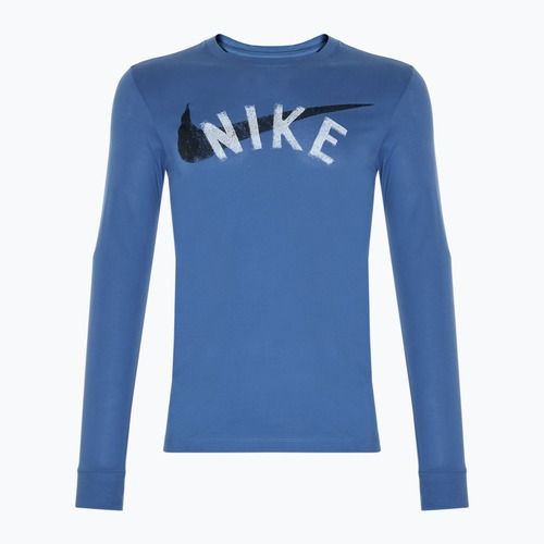 Longsleeve pentru bărbați Nike Dri-FIT Fitness aegean storm