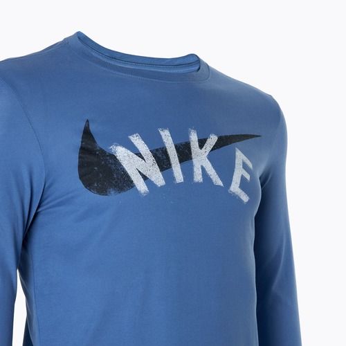 Longsleeve pentru bărbați Nike Dri-FIT Fitness aegean storm