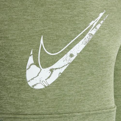 Bluză pentru copii Nike Multi Stain Repel Therma-FIT oil green/olive aura/heather/white