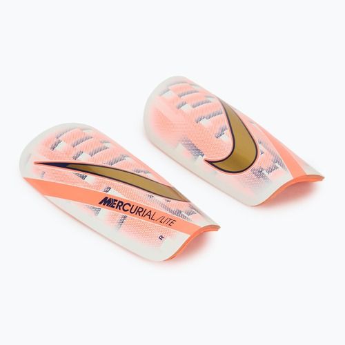 Protectori pentru fotbal Nike Mercurial Dream Speed Lite white/barely green/bright mango/metallic gold coin