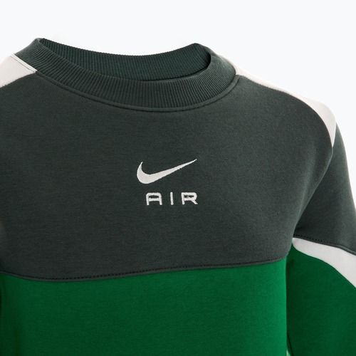 Bluză pentru copii Nike Air Crew malachite/vintage green/sail/sail