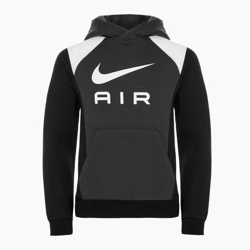 Bluză pentru copii Nike Air Hoodie anthracite/black/white/white