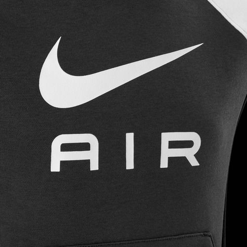 Bluză pentru copii Nike Air Hoodie anthracite/black/white/white
