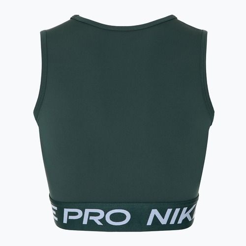 Tank top de antrenament pentru femei Nike Pro Dri-Fit vintage green/white
