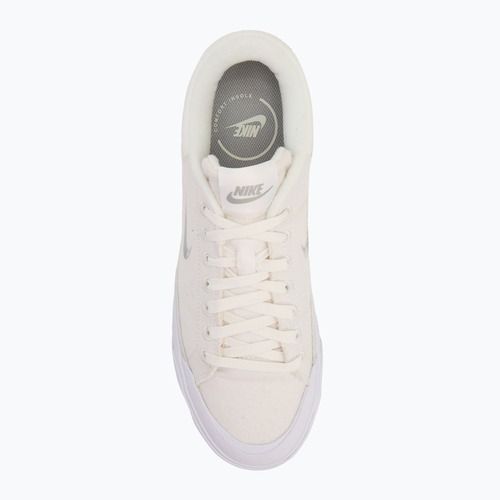 Încălțăminte pentru femei Nike Court Legacy Lift summit white/white/phantom/light smoke grey