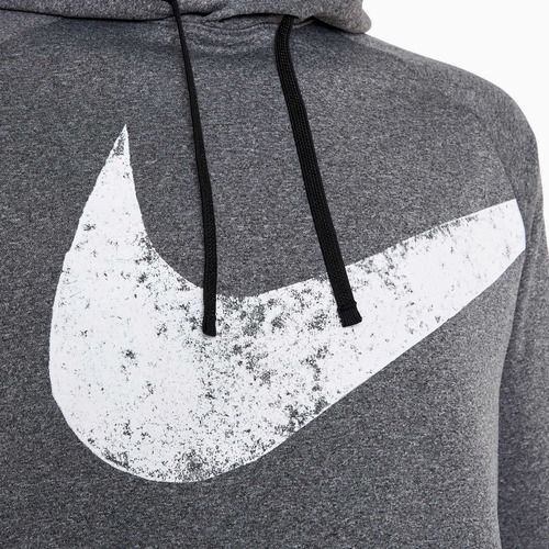 Bluză pentru bărbați Nike Therma-FIT Fitness black/heather/black/white