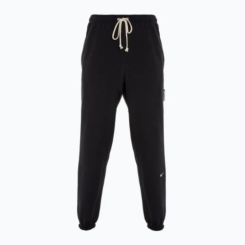 Pantaloni de baschet pentru bărbați Nike Standard Issue Dri-Fit black/pale ivory