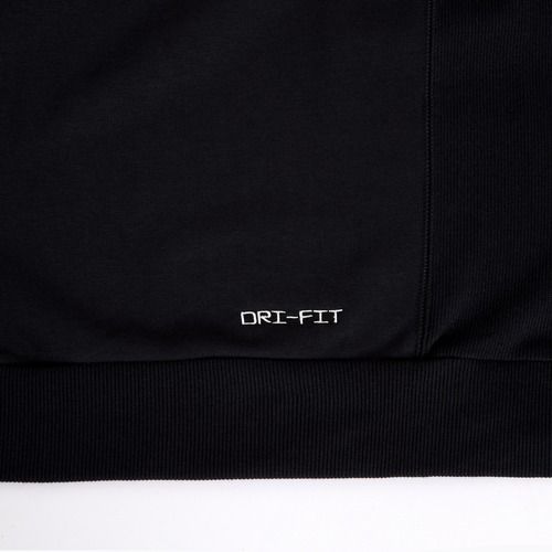 Bluză de baschet pentru bărbați Nike Standard Issue Dri-Fit Full-Zip Hoodie black/pale ivory