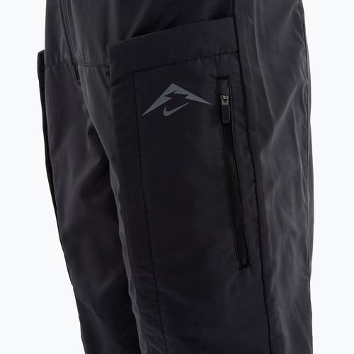 Pantaloni de alergare pentru femei Nike Trail Repel Mid-Rise black/anthracite