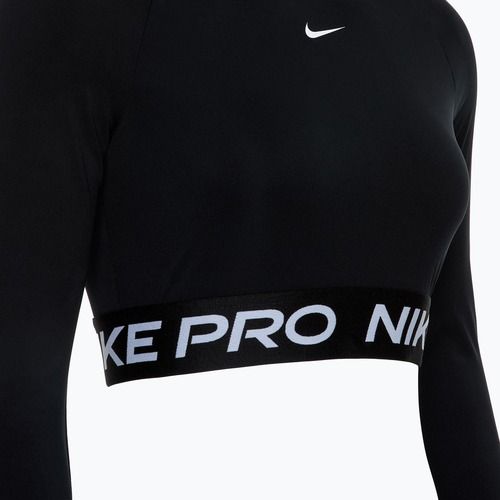 Longsleeve de antrenament pentru femei Nike Pro 365 Dri-Fit black/white