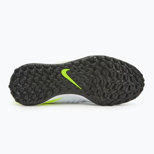 Încălțăminte de fotbal pentru copii Nike Phantom GX 2 Academy TF metallic silver/volt/black