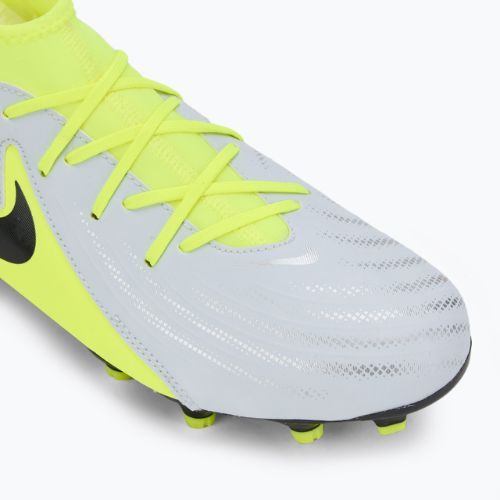 Încălțăminte de fotbal pentru copii Nike Phantom Luna 2 Academy FG/MG metallic silver/volt/black