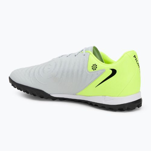 Încălțăminte de fotbal pentru bărbați Nike Phantom GX 2 Academy TF metallic silver/volt/black