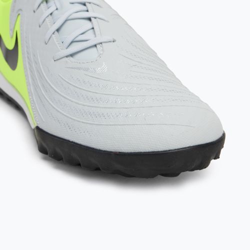 Încălțăminte de fotbal pentru bărbați Nike Phantom GX 2 Academy TF metallic silver/volt/black