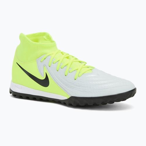 Încălțăminte de fotbal pentru bărbați Nike Phantom Luna II Academy TF metallic silver/volt/black