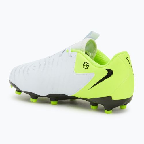Încălțăminte de fotbal pentru copii Nike Phantom GX 2 Academy FG/MG metallic silver/volt/black
