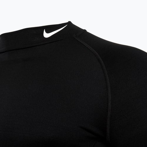 Longsleeve de antrenament pentru bărbați Nike Pro Dri-Fit Warm black/white