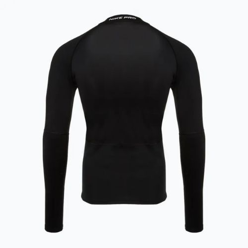 Longsleeve de antrenament pentru bărbați Nike Pro Dri-Fit Warm black/white