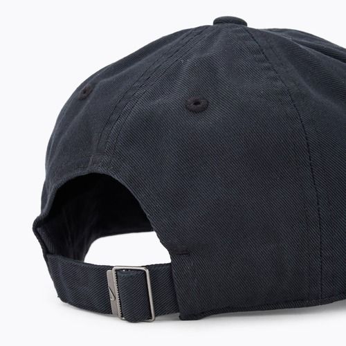 Șapcă pentru copii Nike Club Unstructured Futura Wash white/black