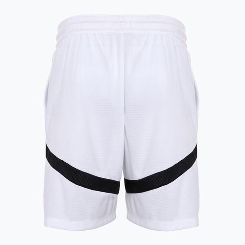 Pantaloni scurți de baschet pentru bărbați Nike Icon Dri-Fit 8" white/white/black/black