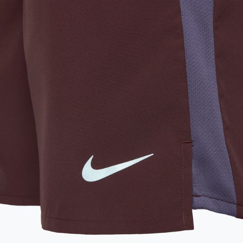 Pantaloni scurți de baschet Nike Dri-Fit Challenger 7" Brief-Lined burgundy crush/reflective silver