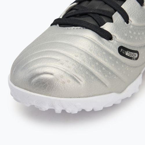 Încălțăminte de fotbal pentru copii Nike Tiempo Legend 10 Academy TF metallic silver/volt/black