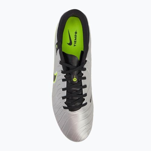 Încălțăminte de fotbal pentru bărbați Nike Tiempo Legend 10 Academy SG-Pro silver/volt/black