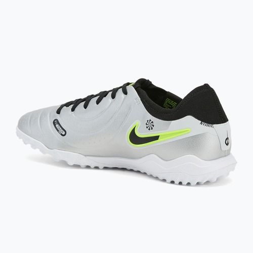 Încălțăminte de fotbal pentru bărbați Nike Tiempo Legend 10 Pro TF metallic silver/volt/black