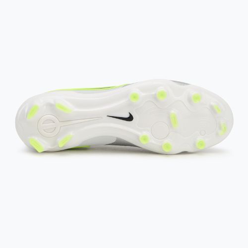 Încălțăminte de fotbal pentru bărbați Nike Tiempo Legend 10 Pro FG metallic silver/volt/black