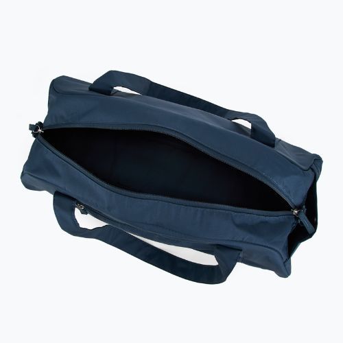 Geantă de antrenament pentru femei Nike Gym Club 24 l armory navy/ armory navy/ metallic silver