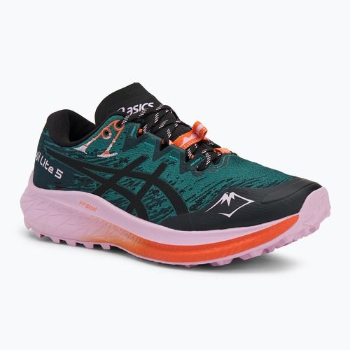 Încălțăminte de alergare pentru femei ASICS Fuji Lite 5 rainy lake/black