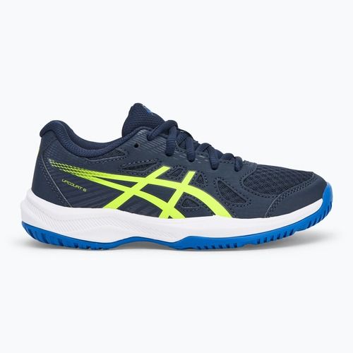 Încălțăminte pentru copii ASICS Upcourt 6 GS midnight/safety yellow
