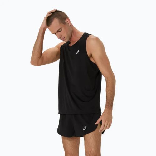 Tank top de alergare pentru bărbați ASICS Core Singlet performance black
