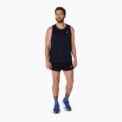 Tank top de alergare pentru bărbați ASICS Core Singlet midnight