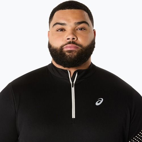 Longsleeve de alergare pentru bărbați ASICS Icon LS 1/2 Zip performance black