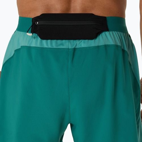 Pantaloni scurți de alergare pentru bărbați ASICS Road 2N1 5IN rainy lake/light teal