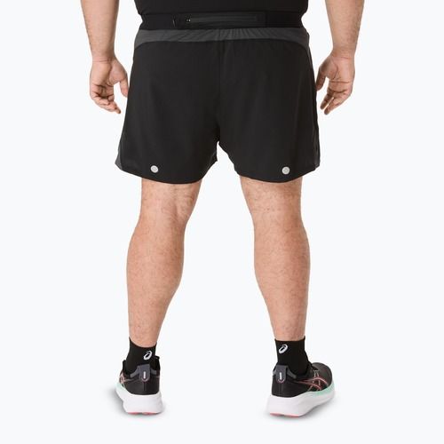 Pantaloni scurți de alergare pentru bărbați ASICS Road 5IN performance black/graphite grey