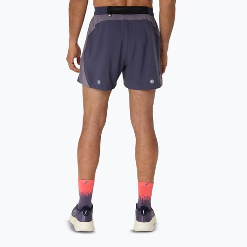 Pantaloni scurți de alergare pentru bărbați ASICS Road 5IN indigo fog/lavender grey