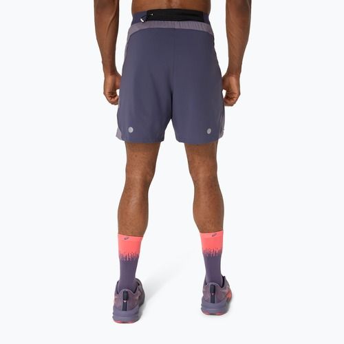 Pantaloni scurți de alergare pentru bărbați ASICS Road 7IN indigo fog/lavender grey